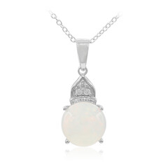 Collana in argento con Opale di Welo