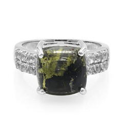 Anello in argento con Apache Gold Stone