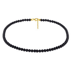 Collana in argento con Tormalina Nera