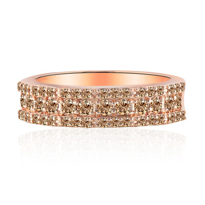 Anello in oro con Diamante Rose de France SI1 di Argyle (Annette)