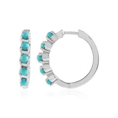 Orecchini in argento con Turchese