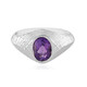 Anello in argento con Ametista Siberiana