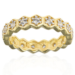 Anello in argento con Zircone