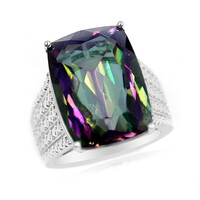 Anello in argento con Quarzo Mistico