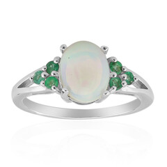 Anello in argento con Opale di Welo