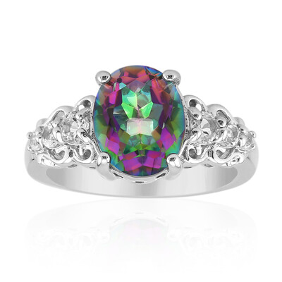 Anello in argento con Quarzo Mistico