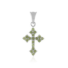 Ciondolo in argento con Peridoto Arizona