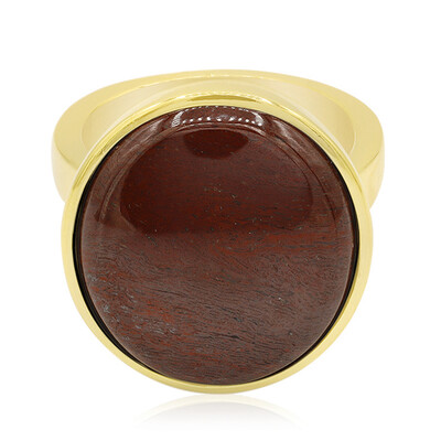 Anello in argento con Diaspro Rosso  (MONOSONO COLLECTION)
