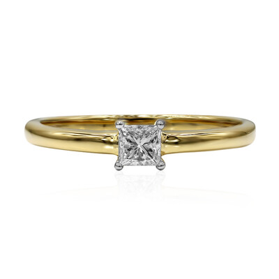 Anello in oro con Diamante IF (D) (Annette)