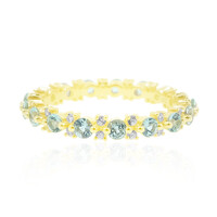 Anello in oro con Tormalina Paraiba Nigeriana