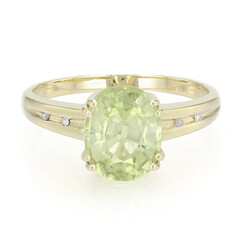 Anello in oro con Tormalina Cuprian