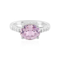 Anello in argento con Kunzite