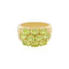 Anello in argento con Peridoto