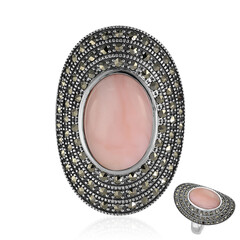 Anello in argento con Opale Rosa (Annette classic)