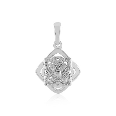 Ciondolo in argento con Diamante I2 (I)