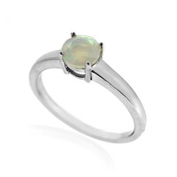Anello in argento con Opale di Welo