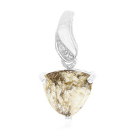 Ciondolo in argento con Magnesite