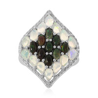Anello in argento con Opale di Welo