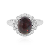 Anello in argento con Opale Mezezo