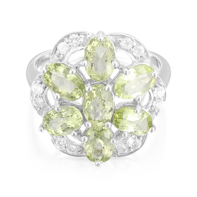 Anello in argento con Tormalina Paraíba