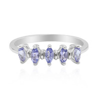 Anello in argento con Tanzanite