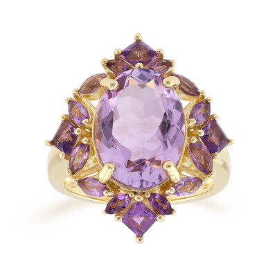 Anello in argento con Ametista Boliviana