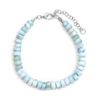 Bracciale in argento con Larimar