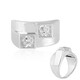 Anello in argento con Zircone