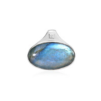 Ciondolo in argento con Labradorite