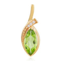 Ciondolo in argento con Peridoto