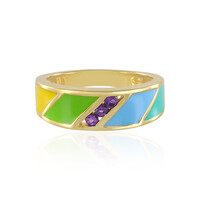 Anello in argento con Ametista