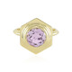 Anello in argento con Ametista Rose de France