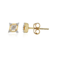Orecchini in argento con Diamante I2 (I)