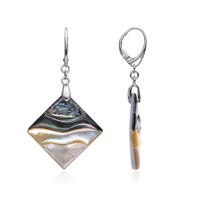 Orecchini in argento con Madreperla