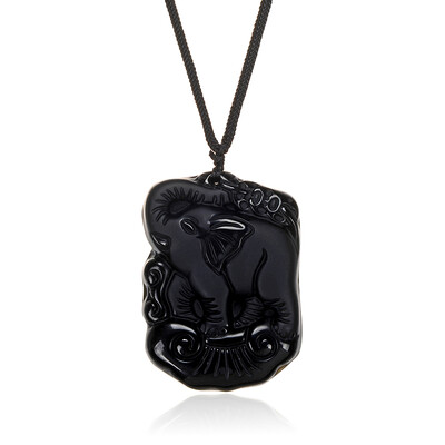 Collana con Ossidiana