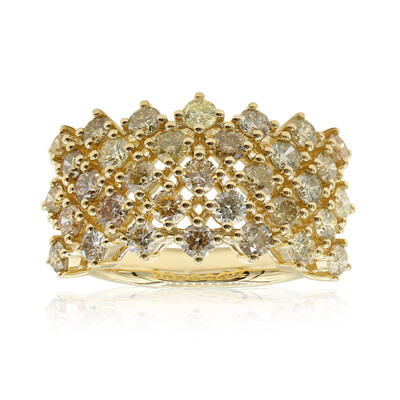 Anello in oro con Diamante Fancy SI2 (CIRARI)