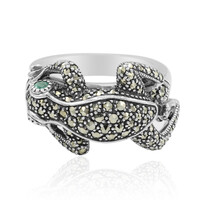Anello in argento con Smeraldo