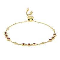 Bracciale in oro con Rubino Mozambico (CIRARI)