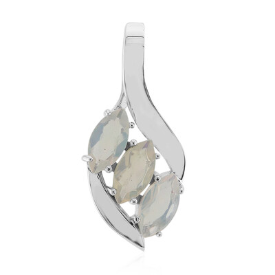 Ciondolo in argento con Opale di Welo