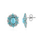 Orecchini in argento con Turchese Sleeping Beauty