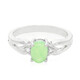 Anello in argento con Crisoprasio