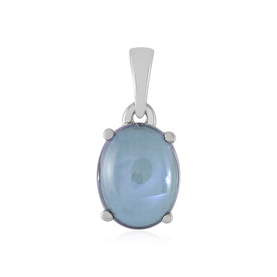 Ciondolo in argento con Topazio Blu Royal