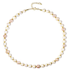 Collana in argento con Perla d'Acqua Dolce Bianca