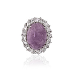 Ciondolo in argento con Kunzite