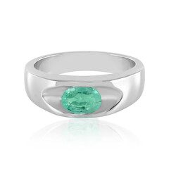 Anello in argento con Smeraldo Colombiano