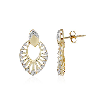 Orecchini in oro con Diamante I1 (I)  (Ornaments by de Melo)