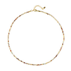 Collana in argento con Zircone Canarino