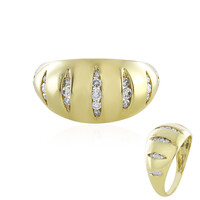 Anello in oro con Diamante SI2 (H) (de Melo)