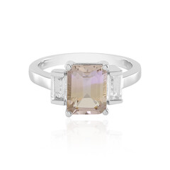Anello in argento con Ametrina