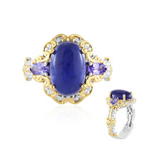 Anello in argento con Sodalite (Gems en Vogue)